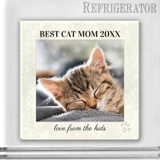 Meilleur chat Maman Fête des Mères Magnet photo