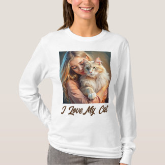 Meilleur Chat Maman - Tshirt Femme Personnalisée
