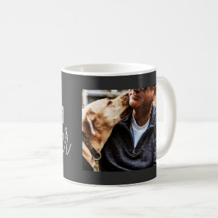 Meilleur Chien Papa Jamais Photo Mug