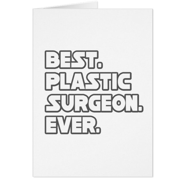 Meilleur chirurgien plastique jamais (Devant)