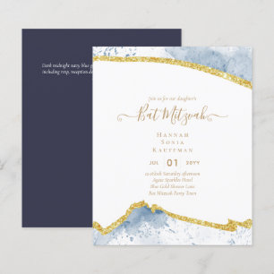 Meilleur choix Cartons d'invitation BAT MITZVAH pa