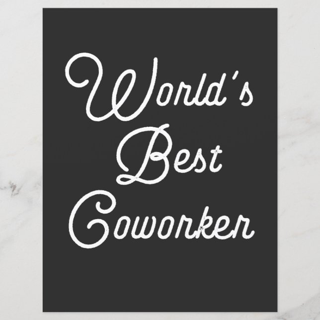 Meilleur collègue au monde (Devant)