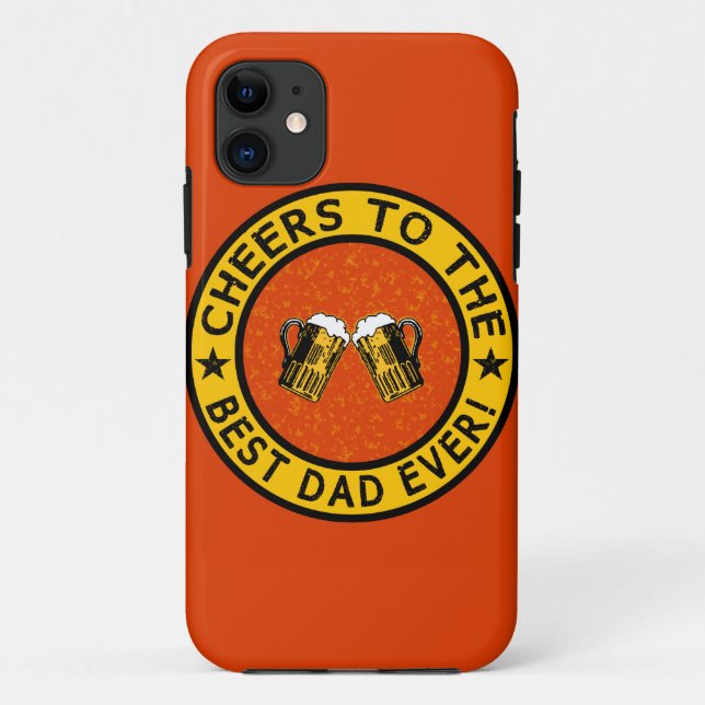 MEILLEUR coque iphone personnalisé DAD EVER (Dos)