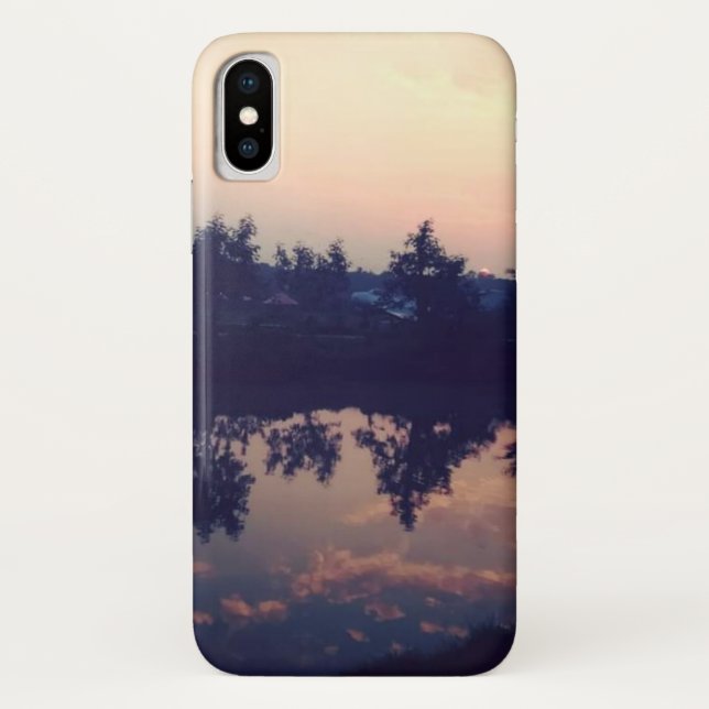 Meilleur Coque-Mate à peine Il iPhone X Coque (Dos)