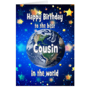 Meilleur Cousin Au Monde Anniversaire