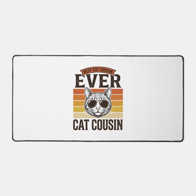 Meilleur Cousin Chat Ever Création de Chemise Vint (Recto)