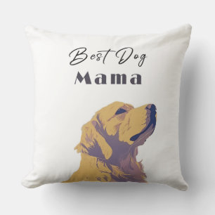 Meilleur Coussin Bébé Maman Chien – Illustration d