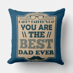Meilleur Coussin de Fête des pères de papa