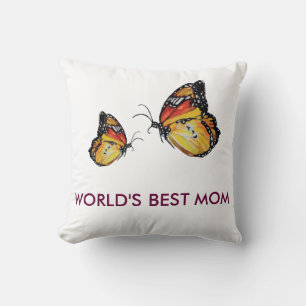 Meilleur Coussin de papillons maman du monde