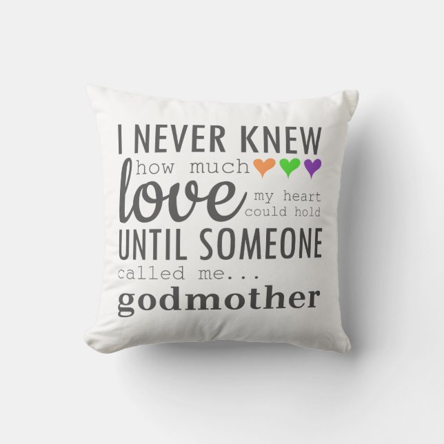 Meilleur Coussin GodMother (Recto)