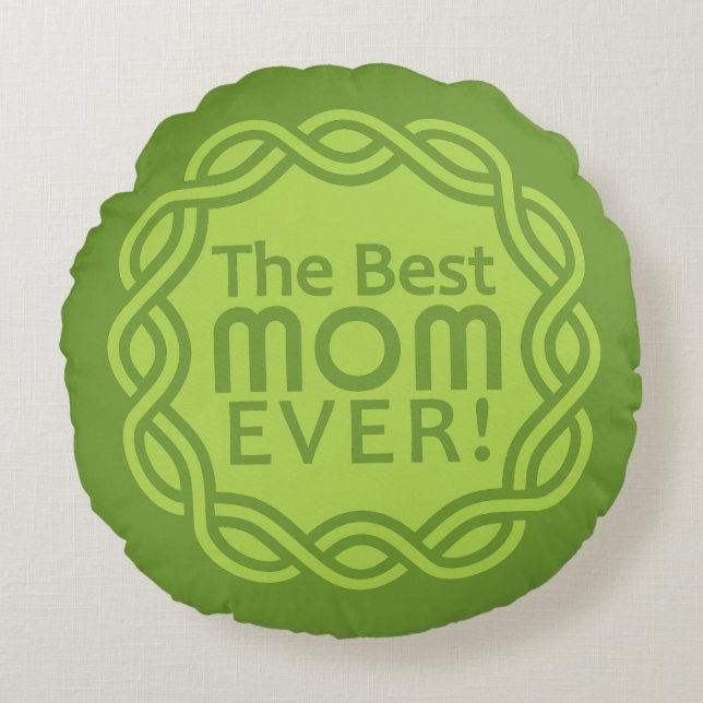 MEILLEUR coussin MOM personnalisé (Devant)