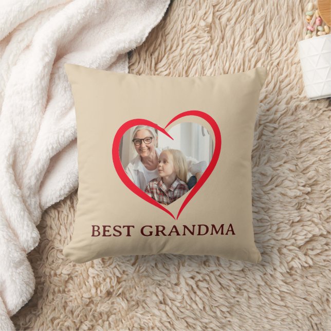 Meilleur Coussins de Jetée Personnalisé pour Mémé (Couverture)