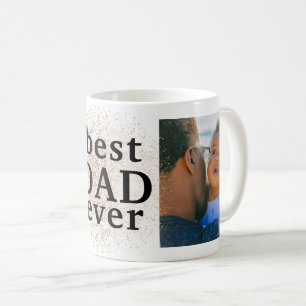 Meilleur DAD Ever Gold Custom Multi Photo Mug