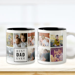 Meilleur DAD Jamais Custom Photo Mug