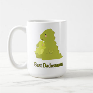 Meilleur Dadosaurus Pères Papa Mug