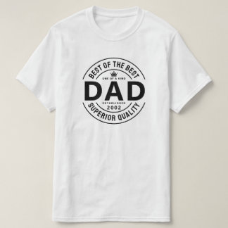 Meilleur des Meilleurs T-Shirt de Papa de Qualité