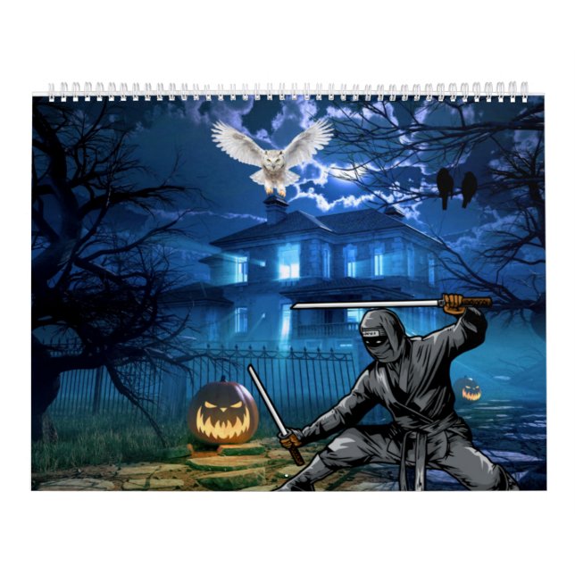 Meilleur design de calendrier pour halloween et oc (Protection)