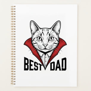 Meilleur design de gravure vintage de chat vampire