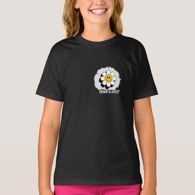 Meilleur design de T-shirt Merci (Devant)