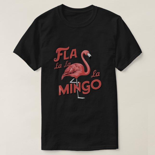 Meilleur drôle de T-Shirt cadeau amoureux flamingo (Design devant)