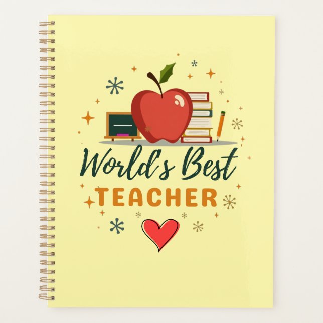 Meilleur enseignant du monde - Cadeau de nom perso (Devant)