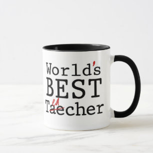 MEILLEUR ENSEIGNANT DU MONDE - tasse