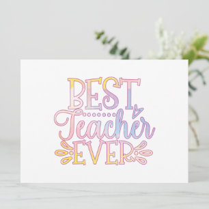 Meilleur enseignant jamais