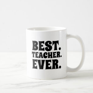 MEILLEUR ENSEIGNANT JAMAIS CAFÉ MUG