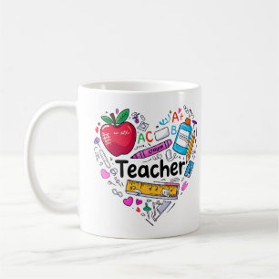 Meilleur Enseignant Mug Fin d'Année Enseignant