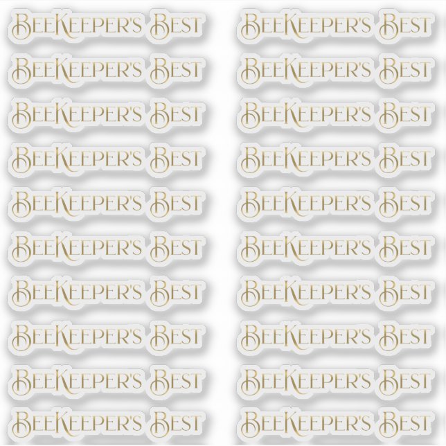 Meilleur Étiquette de produit aurifère pour apicul (Devant)