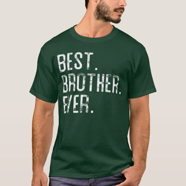 Meilleur frère jamais pour pullover rétro pour frè (Devant)