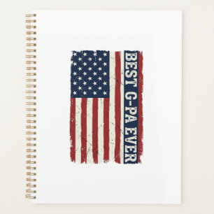 Meilleur G-PA Ever Drapeau Patriotique Vintage Des
