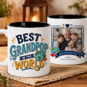 Meilleur Grand-Papa du Monde Mug Photo