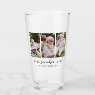 Meilleur Grand-Père Garder Un Verre Multi Photo