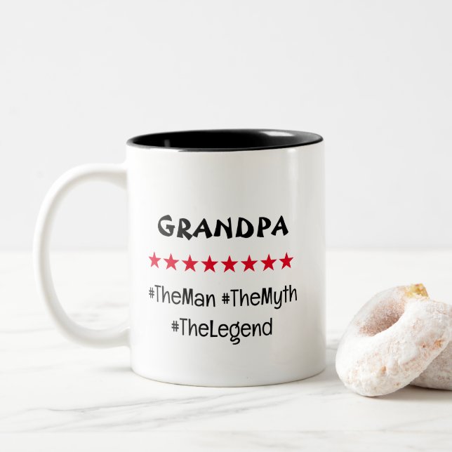 Meilleur grand-père jamais Mug (Avec donut)