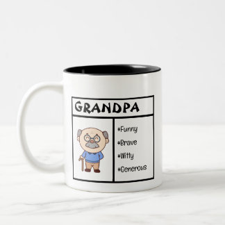 Meilleur grand-père jamais profil Mug