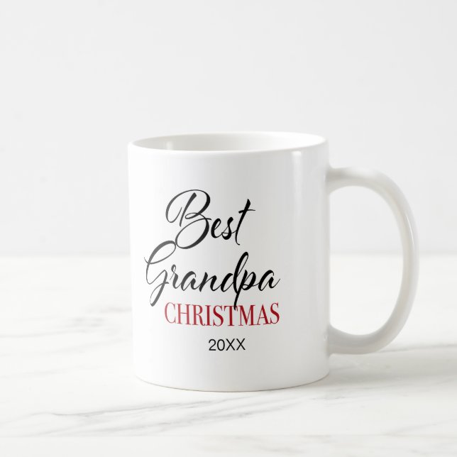 Meilleur grand-père Noël Photo Coffee Mug (Droite)