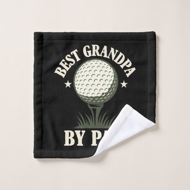Meilleur Grand-Père Par Par Drôle (Gant de toilette)