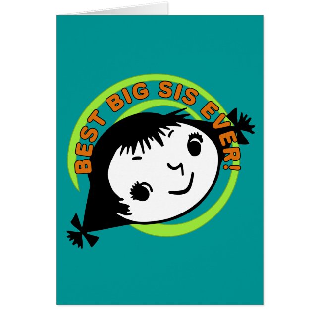 Meilleur Grand Sis Rétro (Devant)