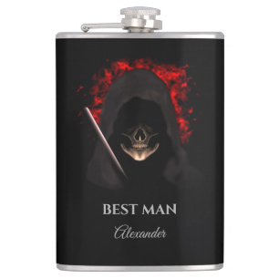 Meilleur homme groomsmen cadeau mariage flacon de
