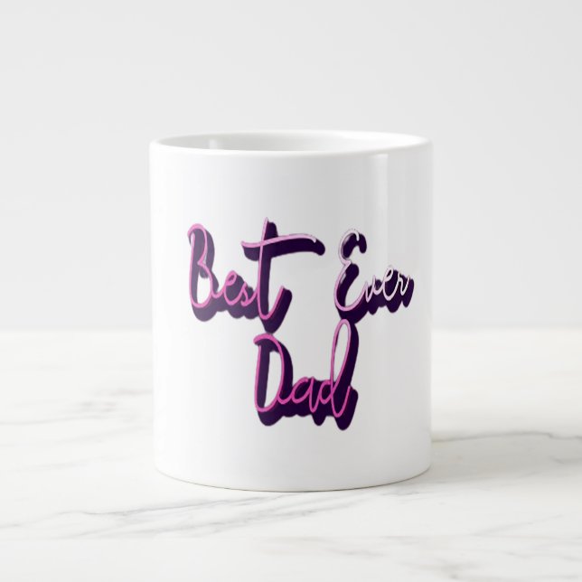 Meilleur Jamais Papa Café Mug (Devant)