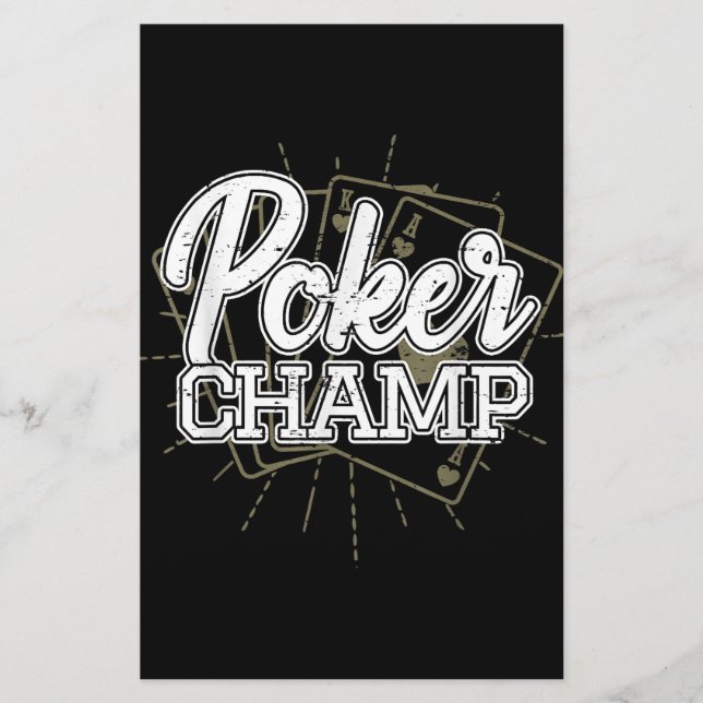 Meilleur Jeu de cartes de Poker Joueur de Poker (Devant)