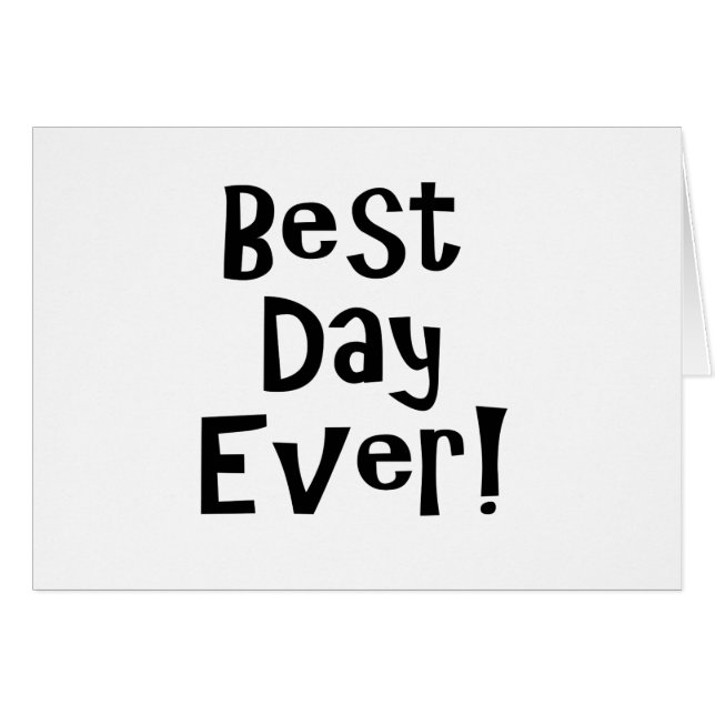 Meilleur Jour Jamais ! (Devant horizontal)