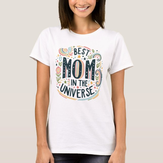 Meilleur M dans l'univers T-shirt (Devant)