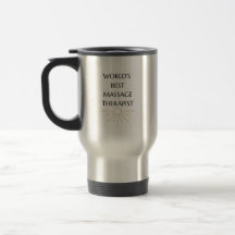 Meilleur massothérapeute du monde Voyage Mug / Cad