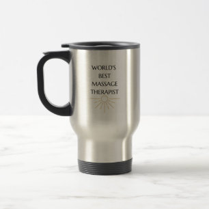 Meilleur massothérapeute du monde Voyage Mug / Cad