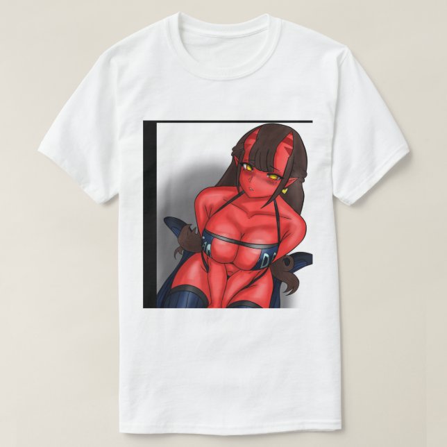 Meilleur Meru Le Succubus mignon sans manches Haut (Design devant)