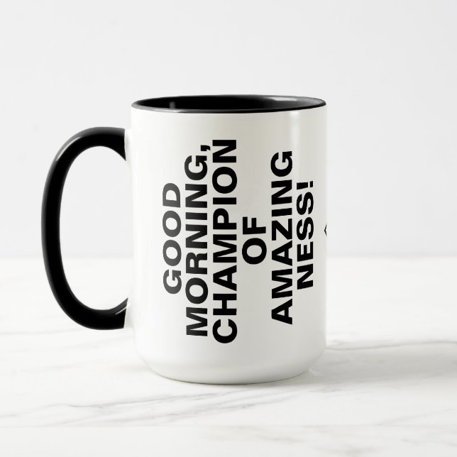Meilleur Mug de Café Motivationnel avec des Citati (Gauche)