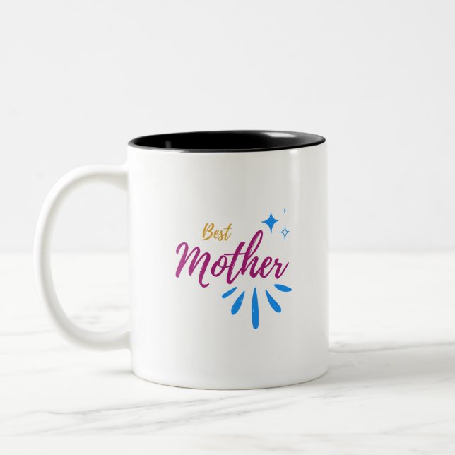 MEILLEUR MUG DE MÈRE POUR MÈRE (Gauche)