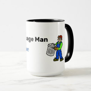 Meilleur Mug de Nom d'Éboueur